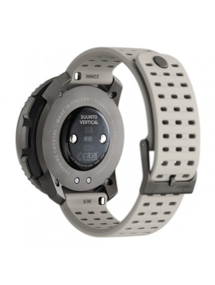 SUUNTO VERTICAL TITANIUM SOLAR SAND sportinis laikrodis